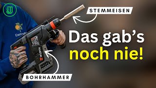 Der TRICK mit dem BOHRHAMMER den jeder HEIMWERKER kennen sollte 😲  Jonas Winkler [upl. by Swarts]