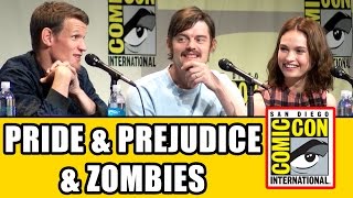 PRIDE AND PREJUDICE AND ZOMBIES Comic Con Panel [upl. by Alexandra235]