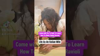 HOW TO MAKE ITALIAN RAVIOLI FROM SCRATCH italianfood italy lunch food cooking healthyfood [upl. by Rotkiv]