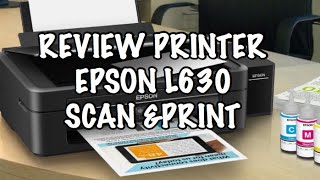 Review Printer Epson L360 dan Cara Penggunaannya [upl. by Htennek]