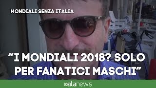 Mondiali di calcio al via ma senza Italia in pochi lo sanno [upl. by Courtney]