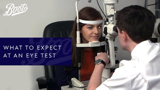 What To Expect At An Eye Test  Boots UK [upl. by Izawa]