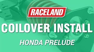 How To Install Raceland Honda Prelude Coilovers [upl. by Alfonse338]