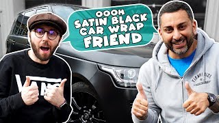 James Buckley and Yianni Are Car Wrap Friends [upl. by Kcirdor]