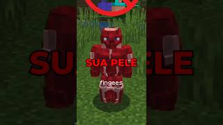 AGORA TEM COMO REMOVER SUA PELE NO MINECRAFT [upl. by Airakaz653]