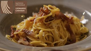 Carbonara con Chitarra alluovo al Tartufo [upl. by Mavra]