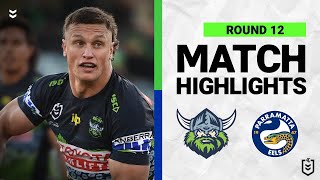 Canberra Raiders v Parramatta Eels  Match Highlights  Round 12 2022  NRL [upl. by Bashemath]