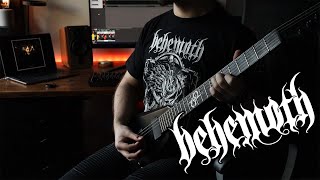 Behemoth  Blow Your Trumpets Gabriel Guitar cover [upl. by Chamberlin]