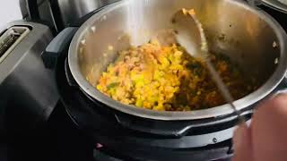 MOROCCAN MUSHROOM LENTILS SOUP FIRST RECIPE IN OUR INSTANT POT  SHORTS [upl. by Eedissac]