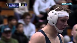 Penn State Nittany Lions at Northwestern Wildcats Wrestling 149 Pounds  Retherford vs Tsirtsis [upl. by Geiger]