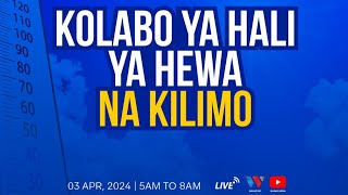 🔴LIVEGOOD MORNING KOLABO YA HALI YA HEWA NA KILIMO NDANI YA  WASAFI FM  03 APRIL 2024 [upl. by Lehsar]