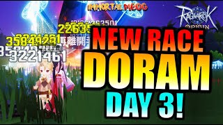 DORAM CLASS DAY3 TW server  RAGNAROK ORIGIN [upl. by Isej850]