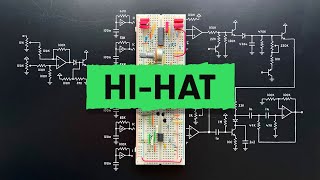 Designing a TR606 style hihat from scratch [upl. by Ttesil]