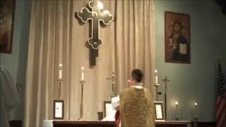 Western Rite Orthodox Liturgy  Chanting [upl. by Christiana]