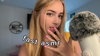 Fast and Aggressive ASMR spit paint and mouth sounds [upl. by Zumwalt283]