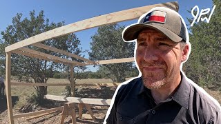 Rural Dad makes Imperfect Woodshed [upl. by Panthia399]