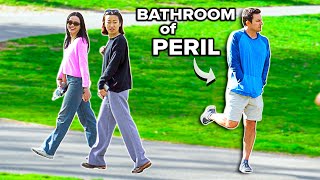 Funny Fart Prank in Central Park EYE CONTACT Was Made [upl. by Ahseekal]