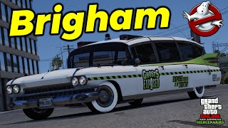 Customizing the Unreleased Brigham in GTA 5  New Ghostbusters Car [upl. by Tiedeman]