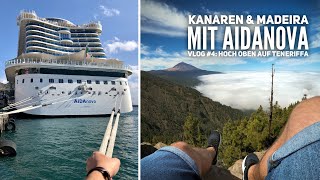 AIDA Vlog 4 Kanaren amp Madeira mit AIDAnova  Der Teide auf Teneriffa [upl. by Zadack]