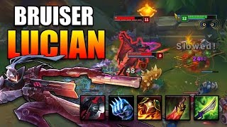 BRUISER LUCIAN TOP IS BROKEN  League of Legends [upl. by Mines]