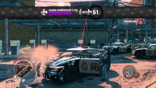 Saints Row the Third Playthrough  Part 7  Police Chase [upl. by Bengt282]