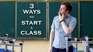 ESL  How To Start a Class [upl. by Swamy613]