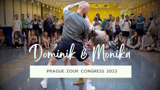 Dominik amp Monika  Zouk Demo  Prague Zouk Congress 2023 [upl. by Ahsiema512]