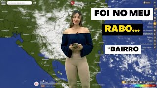 JORNALISTA EXAGERA E FALA PALAVRÃO AO VIVO 6 [upl. by Gnirol]