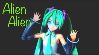 【初音ミク】Hatsune Miku Alien Alien English subtitles 【Magical Mirai 2017】 [upl. by Elbertina]