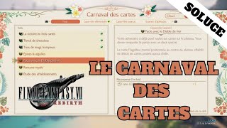 SOLUCE FINAL FANTASY 7 REBIRTH  CARNAVAL DES CARTES  CASSE TÊTE ELEMENTAIRE [upl. by Airdna847]