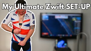 My ULTIMATE Zwift Indoor Cycling Setup [upl. by Fafa1]