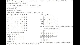 Suma y resta en sistema binario [upl. by Nohtiek]