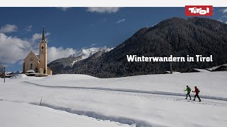 Winterwanderungen in Tirol Weitwanderwege und Fototouren🏔 [upl. by Ynobe]