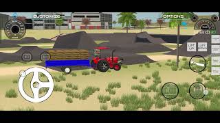 tractor gameMahindra kingmodifiedgamingfarmertochankinemaster [upl. by Tersina]