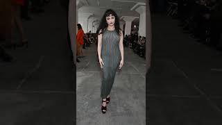 Rowan Blanchard walks the runway at Eckhaus Latta RTW Fall 2024 fashion show during NYFW i shorts [upl. by Ociredef307]