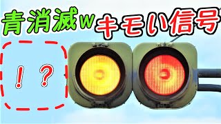 青信号が無い信号機⁉︎【初見殺し】日本一ドライバーが混乱する信号機！？謎動作します～の亜種発見！？ [upl. by Forland]