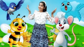 Ek Chidiya Anek Chidiya  Chu Chu Karti Aayi Chidiya Rani  Inspirational Poem for Children Learning [upl. by Alleram]