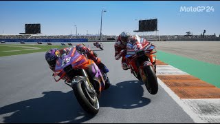 ENEA BASTIANINI VS JORGE MARTIN  MOTOGP VALENCIA SPANYOL  MOTOGP 24 GAMEPLAY [upl. by Halika]