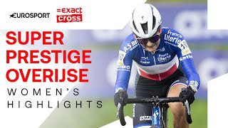 THRILLING VICTORY 👏  Womens Superprestige Overijse Race Highlights  202425 Cyclocross Season [upl. by Razec]