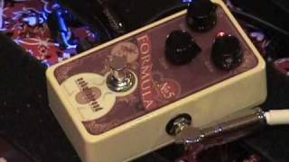 Catalinbread Formula No 5 overdrive guitar effects pedal demo with SG amp Dr Z MAZ 18 [upl. by Farlie]