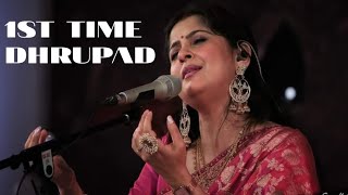 DHRUPAD SRIMOTI KAUSHIKI CHAKRABORTY AND DEBJIT PATITUDI TABLA [upl. by Johppah335]