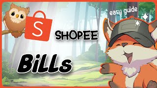 How To Pay Bills In Shopee  Guide Glimpse [upl. by Anerbes]