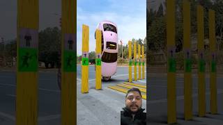 3d animation car crossing the road automobile vfxind funny vfxmdr vfxshowreel shorts [upl. by Idroj]