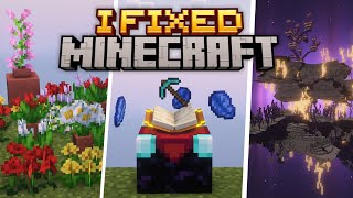 15 Mods that Fix Vanilla Minecraft Minecraft 120 [upl. by Bodi853]