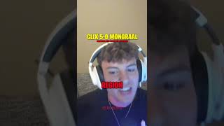 Clix DESTROYED Mongraal😳 [upl. by Publias461]