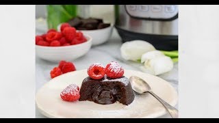 Instant Pot® Chocolate Lava Cake [upl. by Adyeren543]