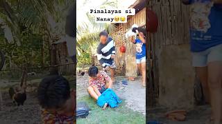 Pinalayas si nanay sad viral drama trending [upl. by Ramled]