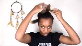 Easy DIY Tapered Cut For Natural Hair [upl. by Madanhoj35]