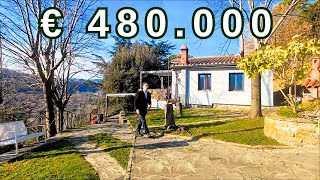 Touring a detachet house in Dicomano tuscany Italy [upl. by Orwin]