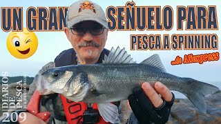 UN GRAN SEÑUELO PARA PESCA A SPINNING Aliexpress Pesca de lubina Cheap Lures from Aliexpress [upl. by Abbe]